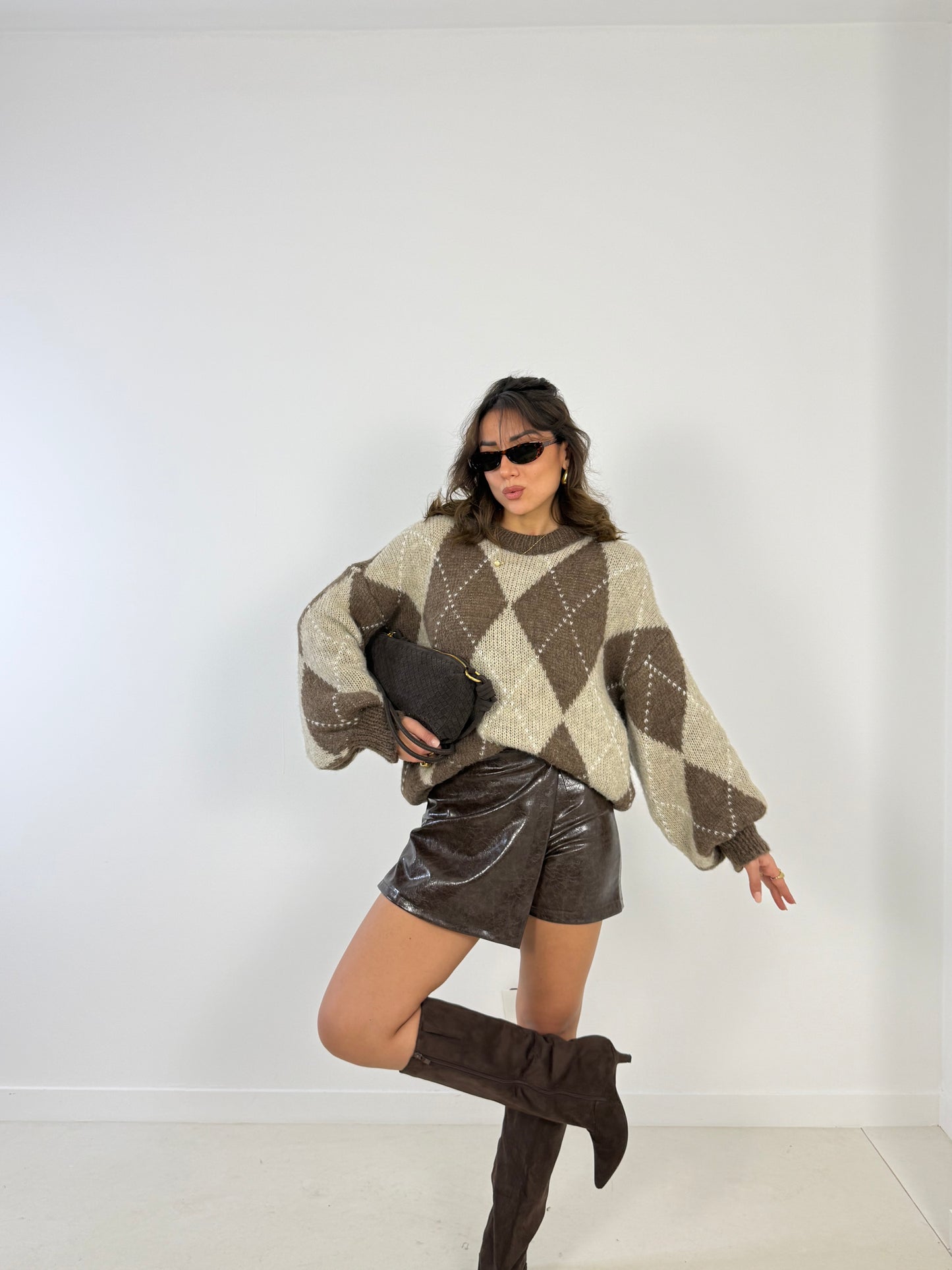 Pantagonna in finta pelle 35021