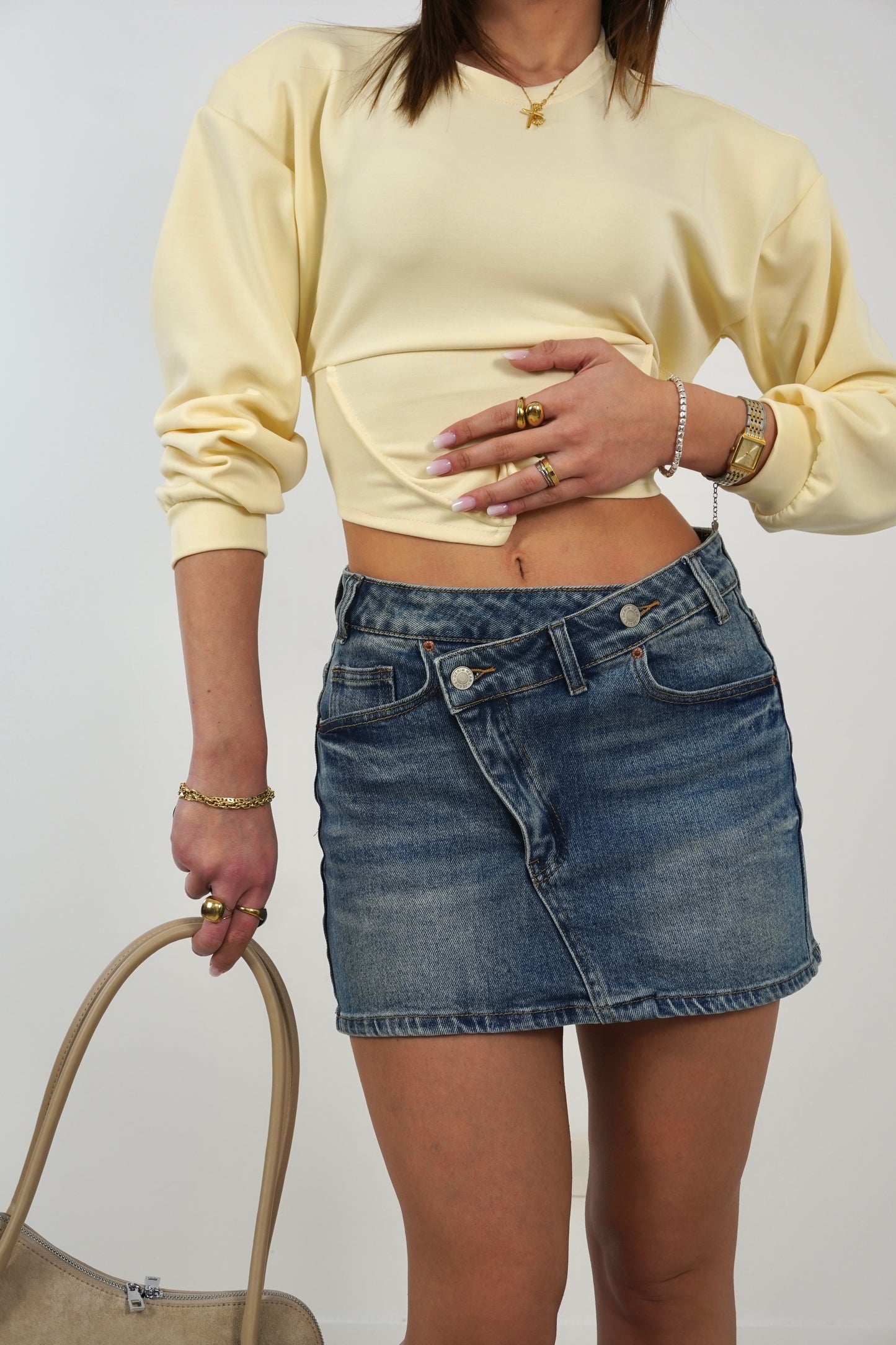 Minigonna OBLIQUE MS2128