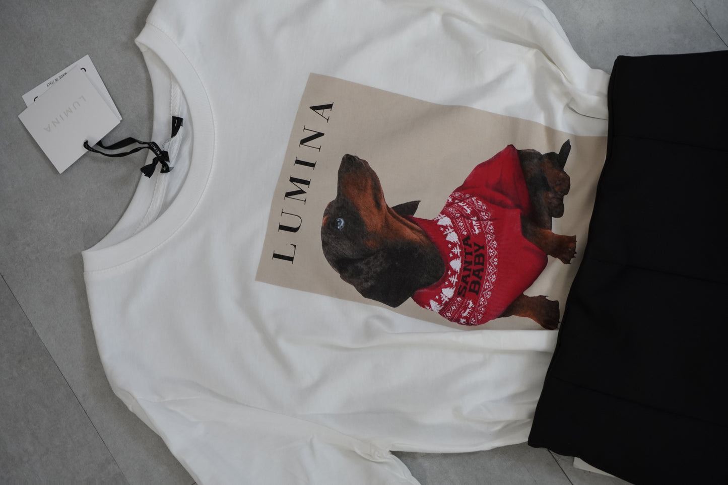 T-shirt LUMINA bassotto