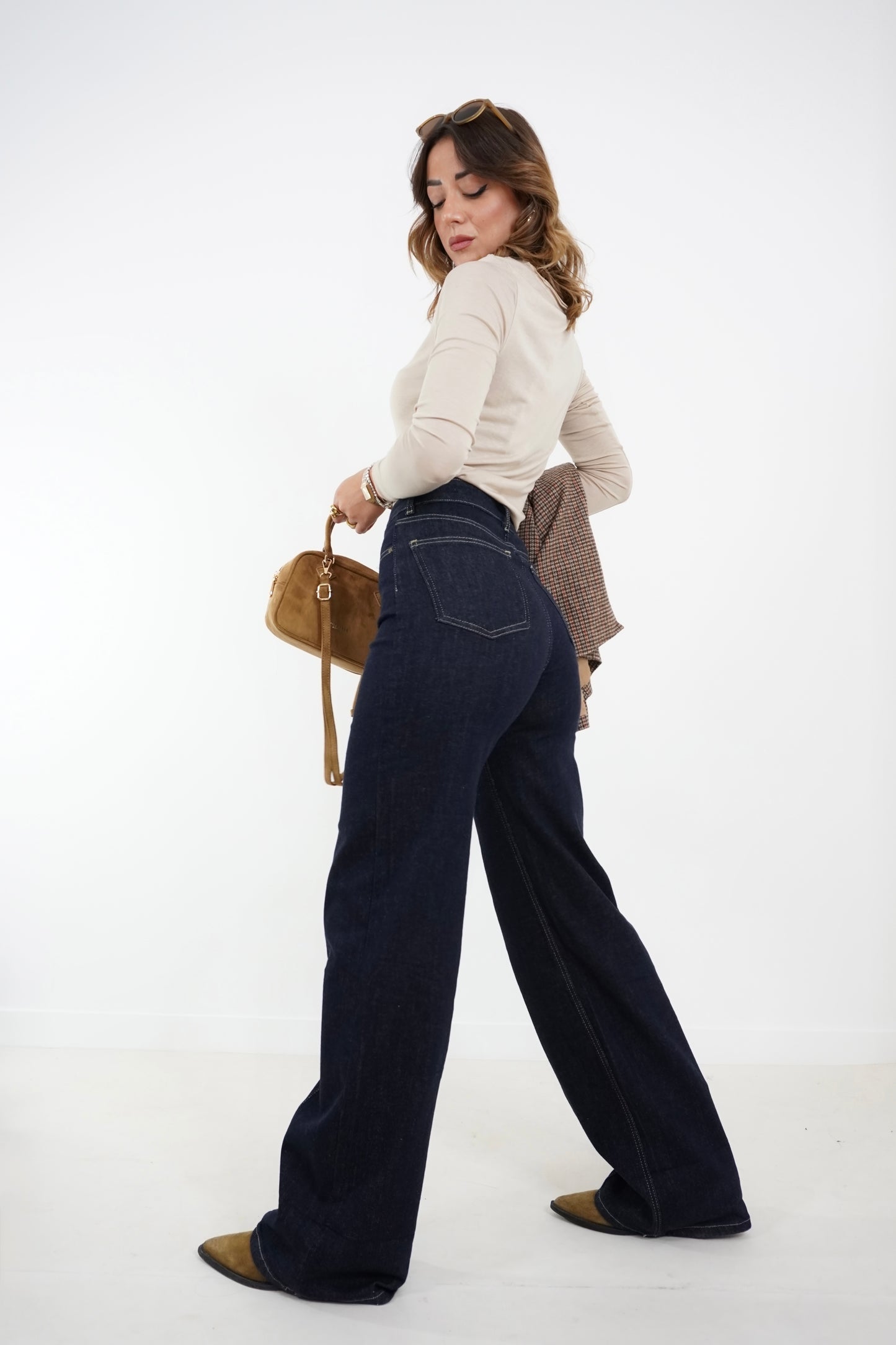 Jeans lavaggio zero YD6603N